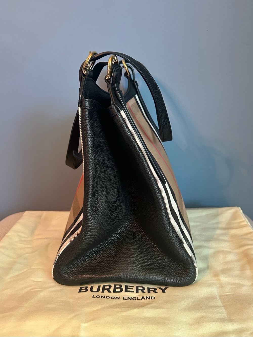 Burberry Small Check Canterbury Bag - Picture 5 of 13